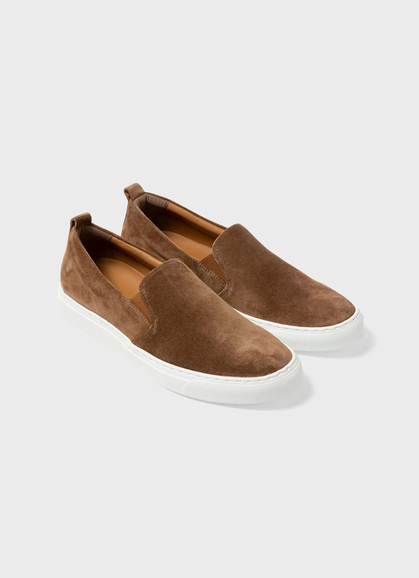 Online Suede Slip On Trainer Men Shoes