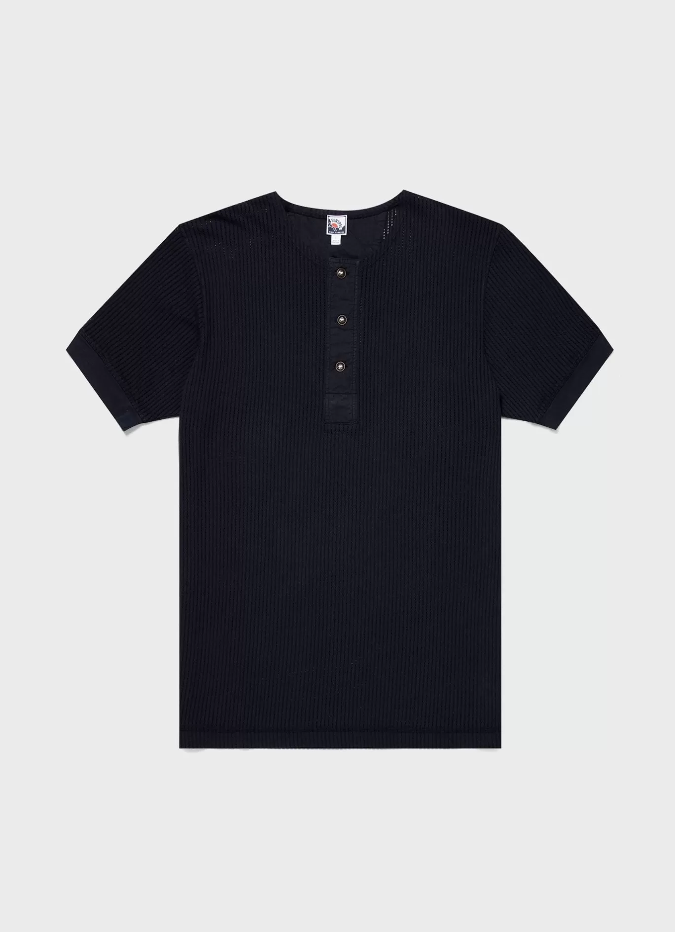 Clearance X Nigel Cabourn Mesh Henley Men T-Shirts