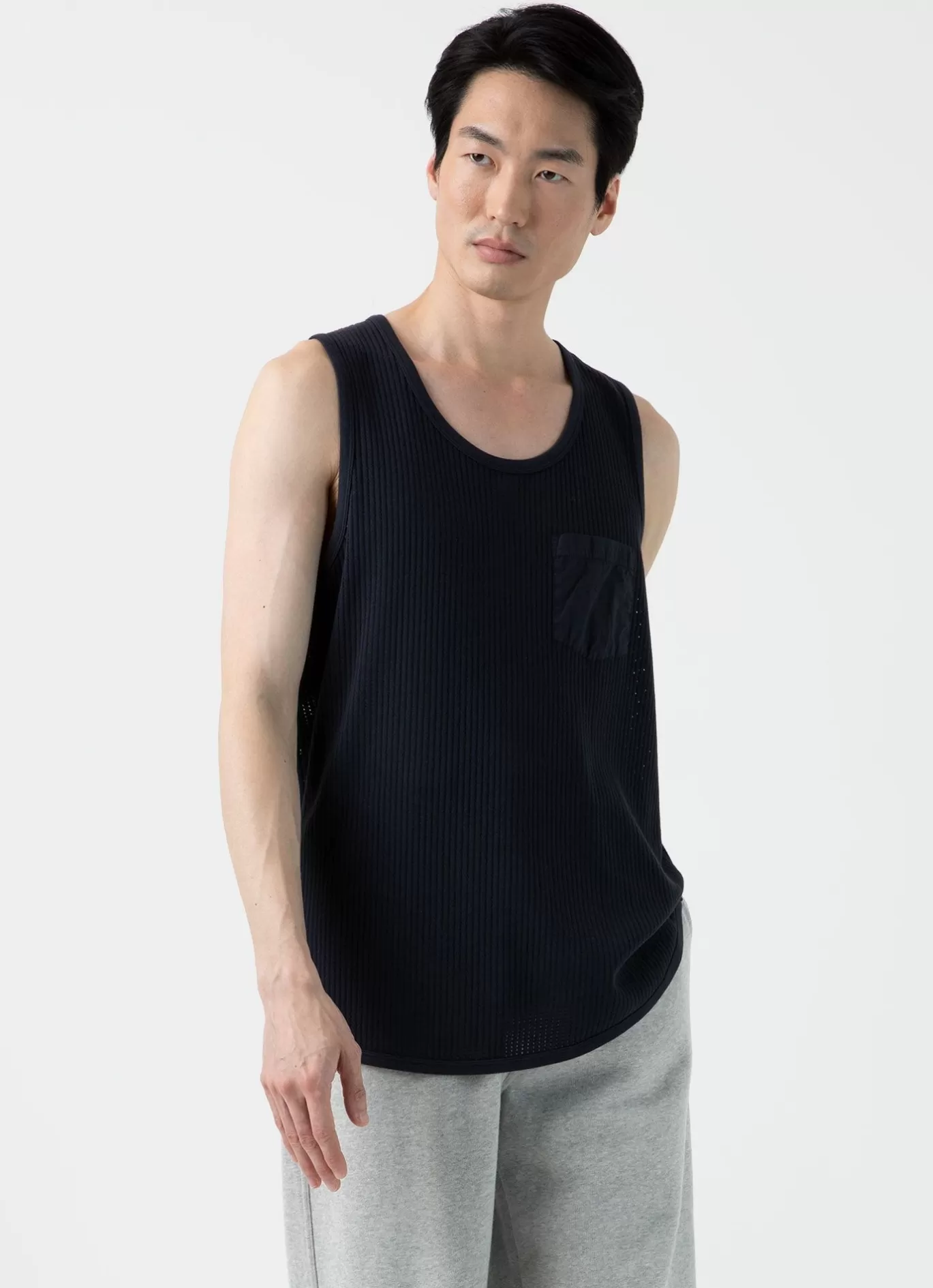 Clearance X Nigel Cabourn Mesh Vest Men T-Shirts