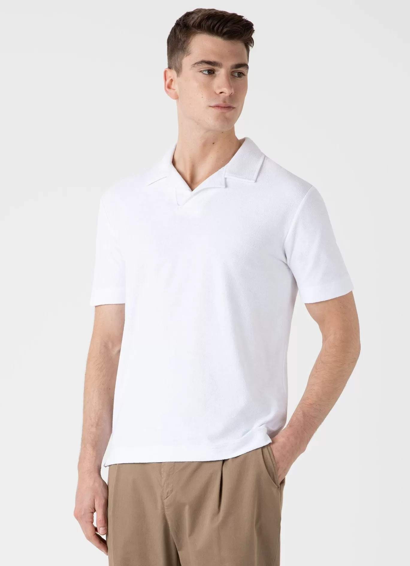 Cheap Towelling Polo Shirt Men Polo Shirts